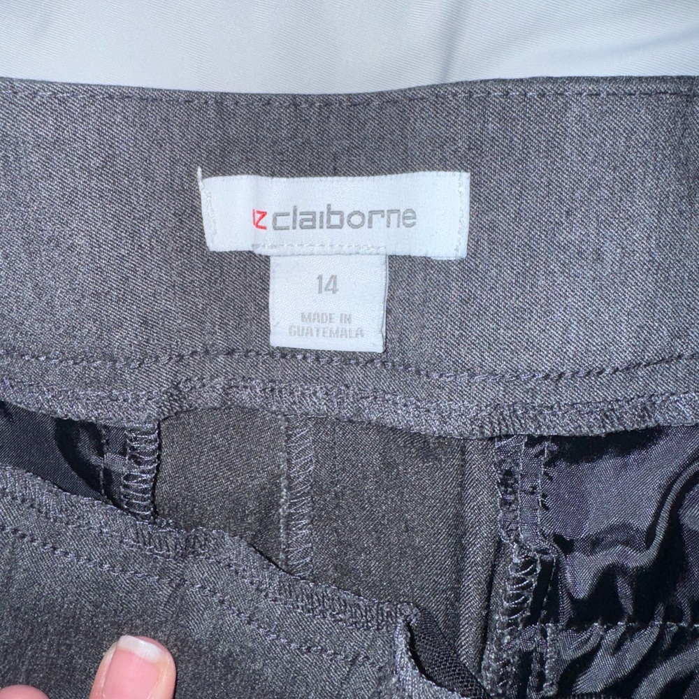 Liz Claiborne Charcoal Slacks